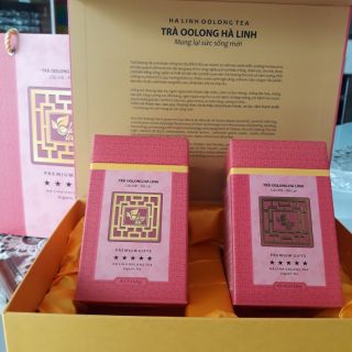 Trà Olong Hà Linh hộp lễ 5 sao 500gr