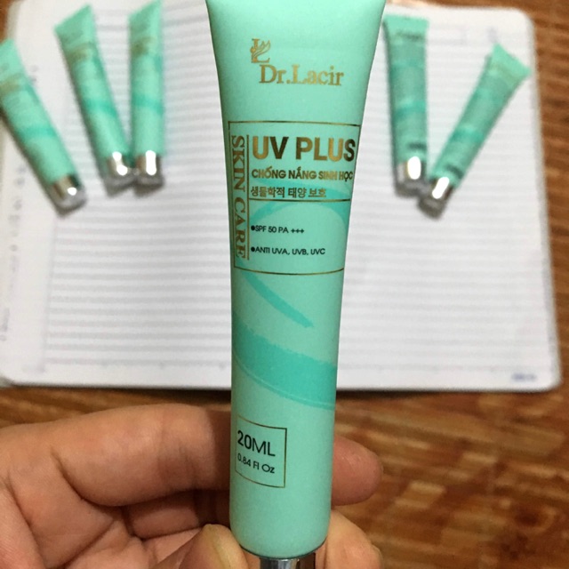 Chống Nắng Sinh Học SPF 50++ UV PLUS Lamer care -dr.Lacir (Tuýt 20ml)