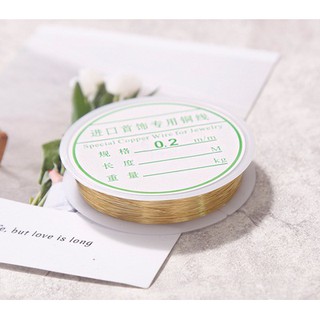 [VÀNG] Dây đồng mạ vàng đủ size