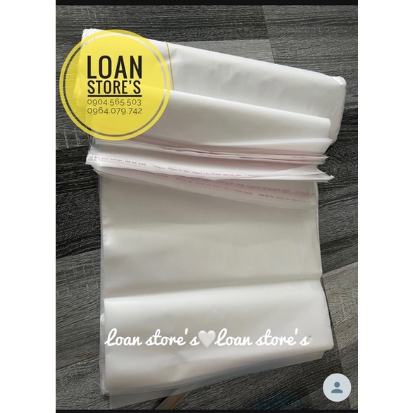 1KG TÚI TRONG HD MỜ BĂNG KEO DÁN MIỆNG DÍNH —HÀNG CÓ SẴN