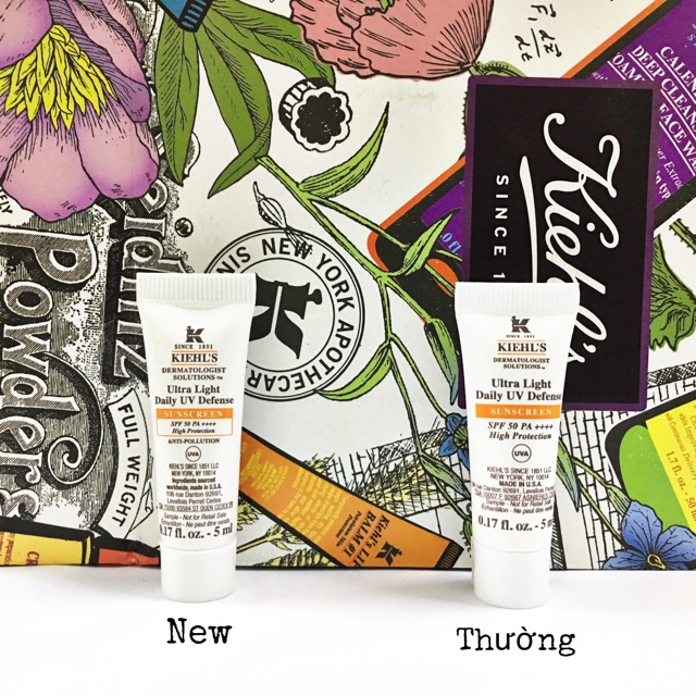 New! Kem chống nắng Kiehl’s cho da thường minisize | BigBuy360 - bigbuy360.vn