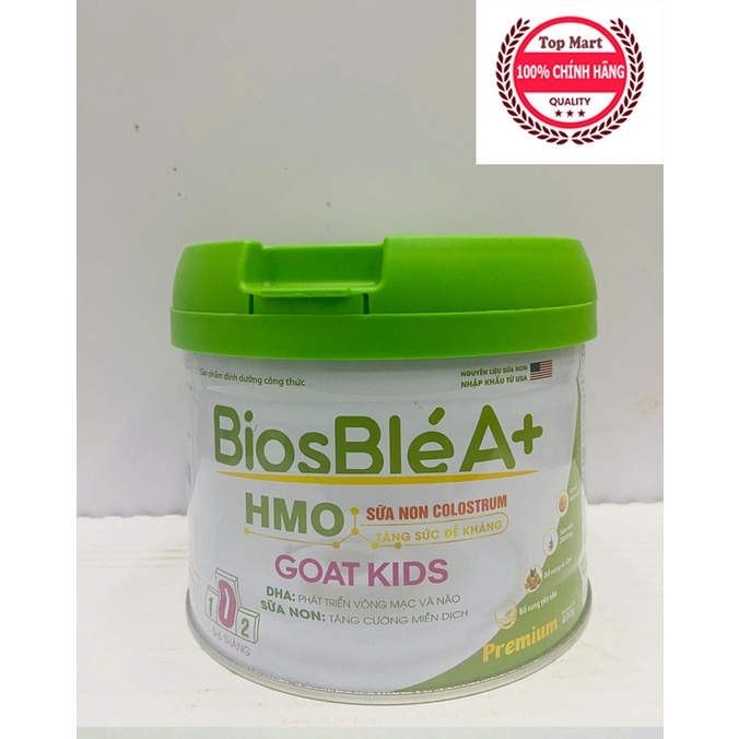 Sữa dê Biosble A+ Goat Kid số 0 - Sữa cho bé dị ứng đạm bò, phát triển thể chất trí não