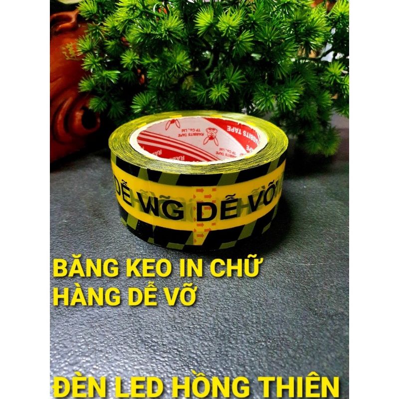 1 cuộn băng keo in chữ hàng dễ vỡ