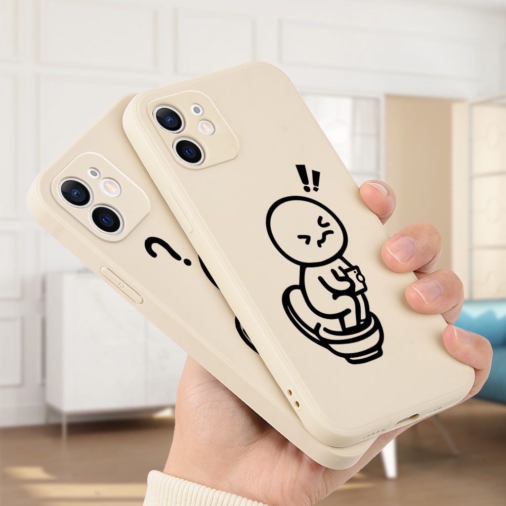 Ốp Điện Thoại Silicon Họa Tiết Biểu Tượng Cảm Xúc Dễ Thương Cho Xiaomi Redmi 4A 4X 5A 5Plus Note 5 6 6A 7 Note 7Pro 8Pro 8A 9A 9Pro HP