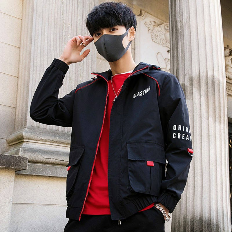 Áo khoác kaki nam túi hộp có mũ trùm vải kaki mềm nhẹ AKK28 | BigBuy360 - bigbuy360.vn