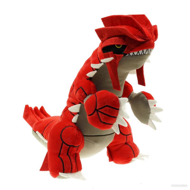 Thú Nhồi Bông Hình Pokemon Omega Ruby Groudon Cho Bé