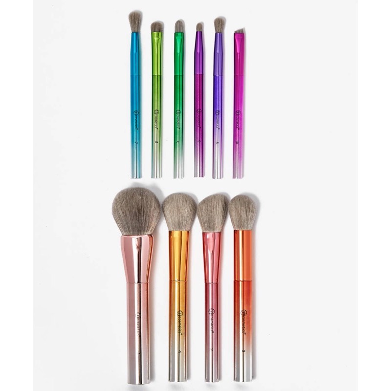 Bộ Cọ trang điểm Bh Cosmetics Take Me Back To Brazil Brushes Bh Cosmetic bh cosmetics bhcosmetics set cọ makeup xịn đẹp