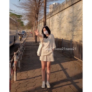Set áo pull và quần short