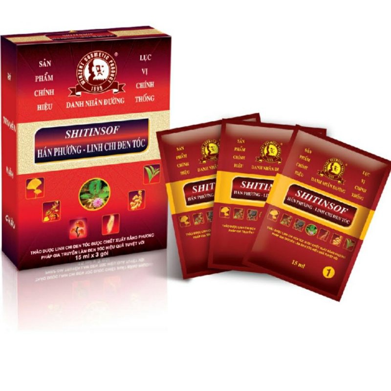 Gội tóc đen Shitisoft Hán Phương Linh Chi