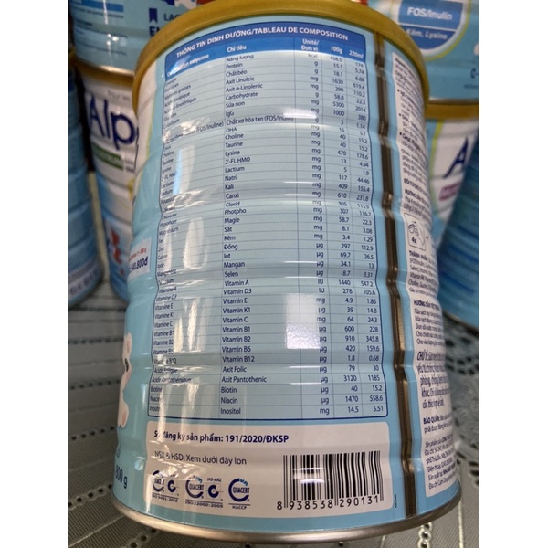 Sữa bột Alponte Colostrum 1+ 800g