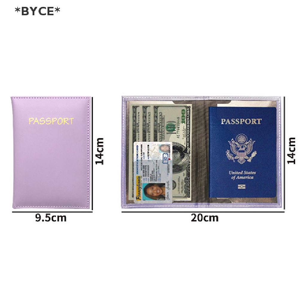 Vỏ Bọc Hộ Chiếu Bảo Vệ Thẻ Id Tiện Dụng Khi Đi Du Lịch
