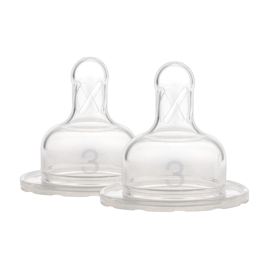 Núm ty Dr.Brown's cổ rộng silicon dòng option tách set