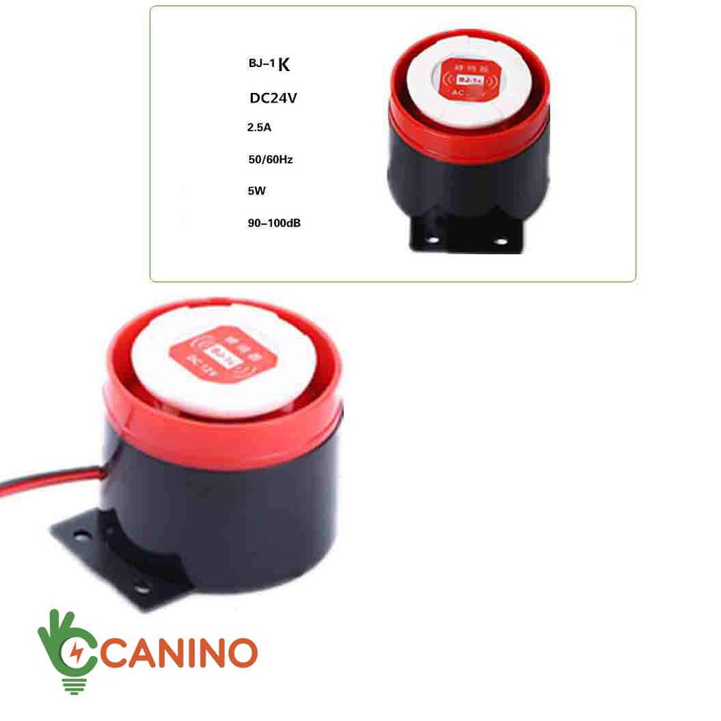 Còi hú BJ-1k 12V/220V Canino ( lỗi 1đổi 1 trong 7 ngày )