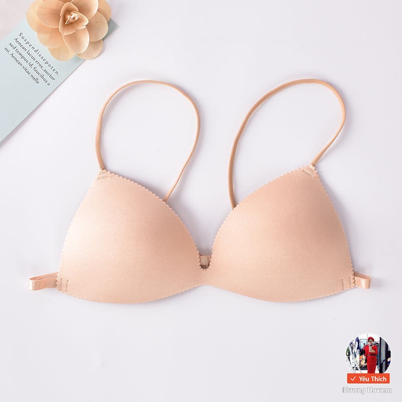 Áo bra su đúc dây mảnh cài sau đệm bàn tim freesize - áo lót nữ PTSTORE FLA20 | BigBuy360 - bigbuy360.vn
