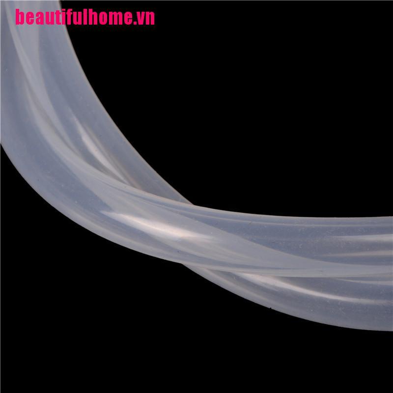 Ống Cao Su Silicone Mềm Trong Suốt Không Độc Hại 1m