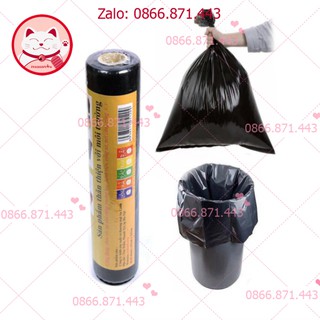 ⚡𝐅𝐑𝐄𝐄𝐒𝐇𝐈𝐏⚡ Túi đựng rác đen tự phân hủy Sài Gòn —— cuộn 500g