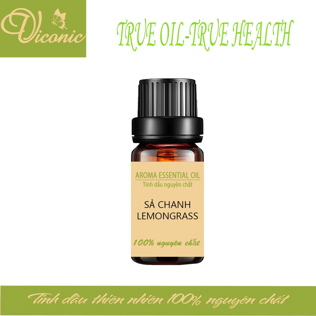 TINH DẦU SẢ CHANH NGUYÊN CHẤT 10 ML VICONIC