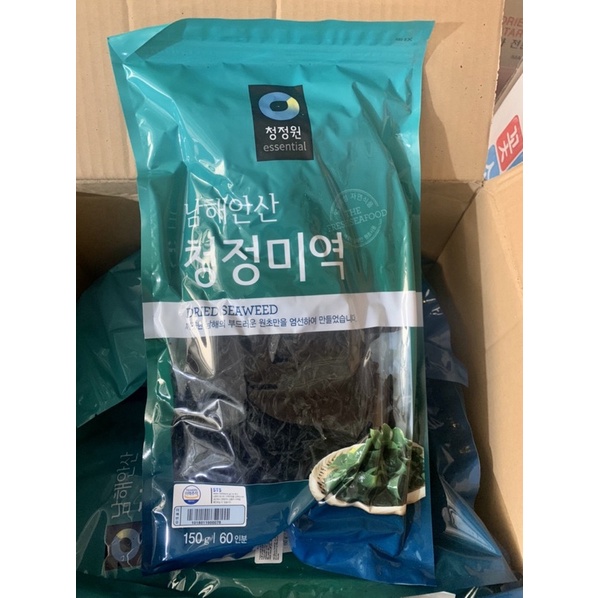 100g Rong biển khô Daesang nấu canh Hàn Quốc - 건미역