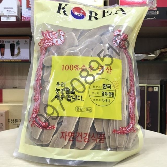 [DATE MỚI] Nấm Linh Chi Thái Lát Hàn Quốc, Túi 1kg