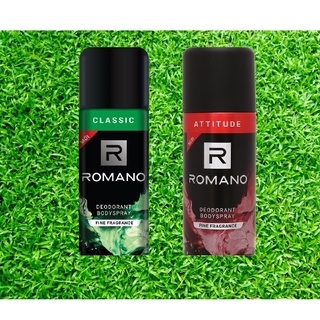 Xịt khử mùi toàn thân Romano Attitude 150ml