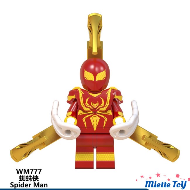 Set mô hình siêu anh hùng Marvel Spiderman Far From Home thu nhỏ đồ chơi cho trẻ em