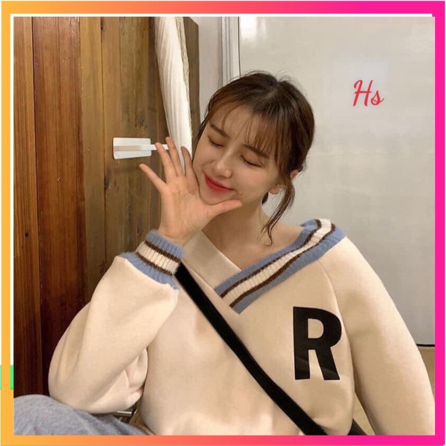 Áo Nỉ Thun Phối Màu