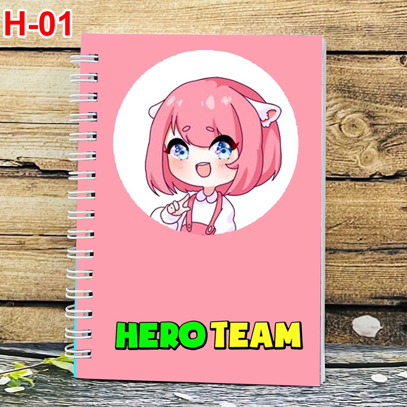 Sổ tay lò xo Hero Team (nhiều mẫu)