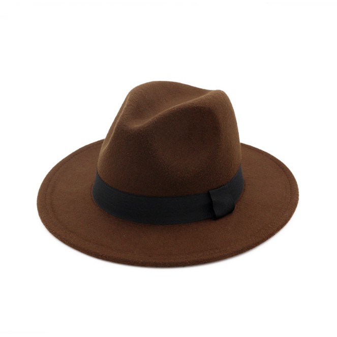 Mũ Phớt Fedora Nam Nữ Rộng Vành Mugout FN05 - Nón Phớt Vintage Chụp Ảnh Thời Trang Chất Nỉ Cao Cấp | Mũ Chất HCM