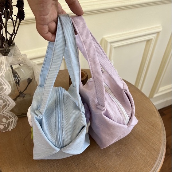 Túi Đeo Vai/Đeo Dưới Cánh Tay Họa Tiết Hoa Bentoy Milkjoy Hàn Quốc Cho Nữ