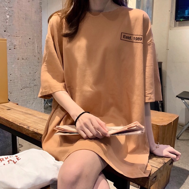 Áo thun tay lỡ form rộng