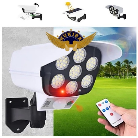 Đèn Năng Lượng Mặt Trời Ngụy Trang Camera, Chống Trộm Hiệu Quả.