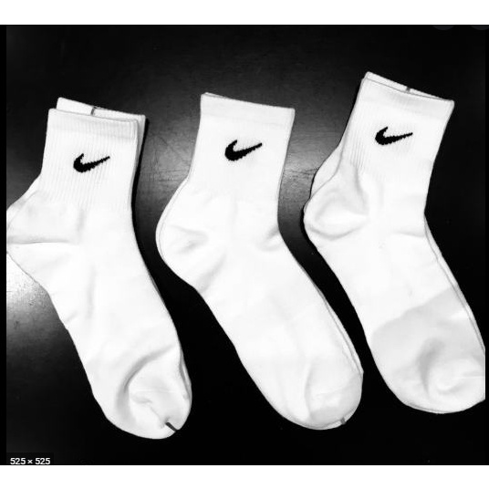 Tất nike nam nữ cổ cao thể thao, tất cao cổ cao cấp