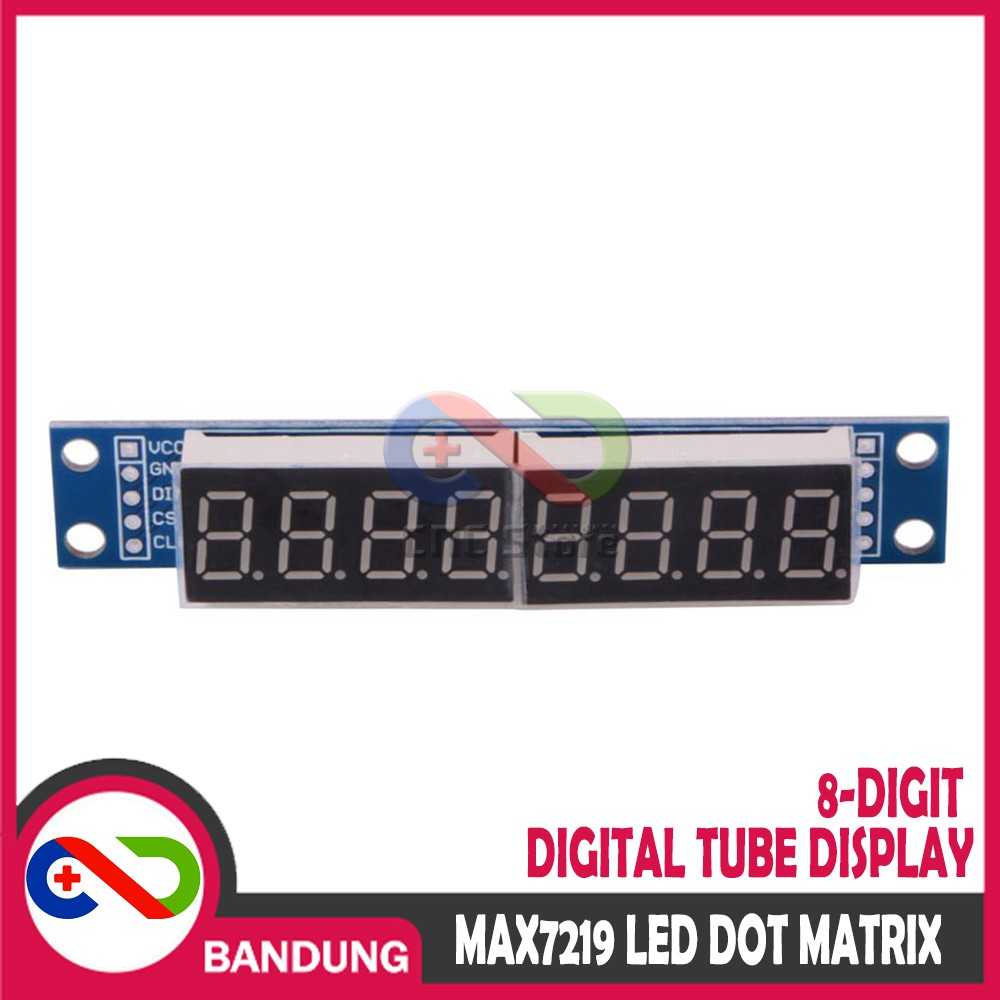 Mô Đun Điều Khiển Ma Trận Max7219 Led Dot Matrix 8 Kênh Cho Arduino