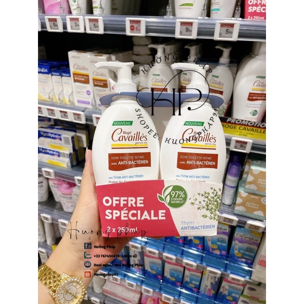 Dung dịch vệ sinh CAVAILLES 250ml