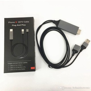 (Free Ship đơn hàng từ 99k) Cáp HDMI đa năng từ đt lên tivi