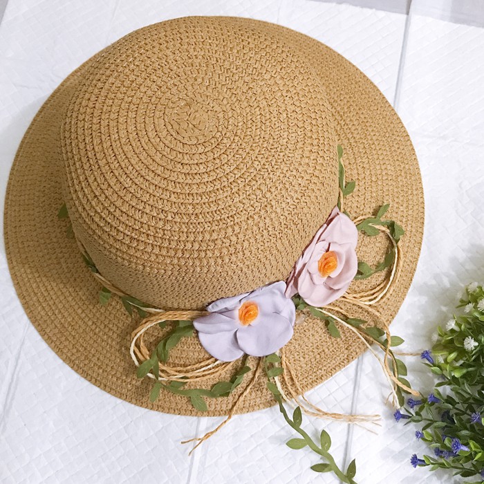 Nón coi nữ tết dây lá đẹp