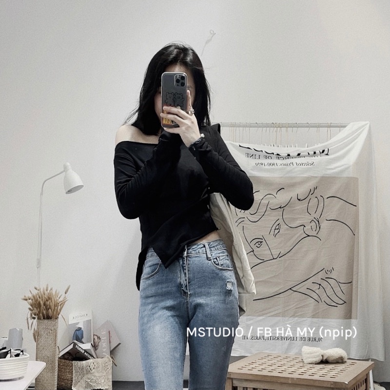 Áo Len Tăm Xẻ Tà