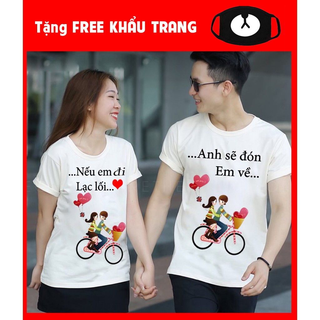 Mẫu áo đôi áo cặp cực HOT siêu đẹp giá siêu rẻ kèm quà tặng cực đáng iu