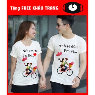 Mẫu áo đôi áo cặp cực HOT siêu đẹp giá siêu rẻ kèm quà tặng cực đáng iu