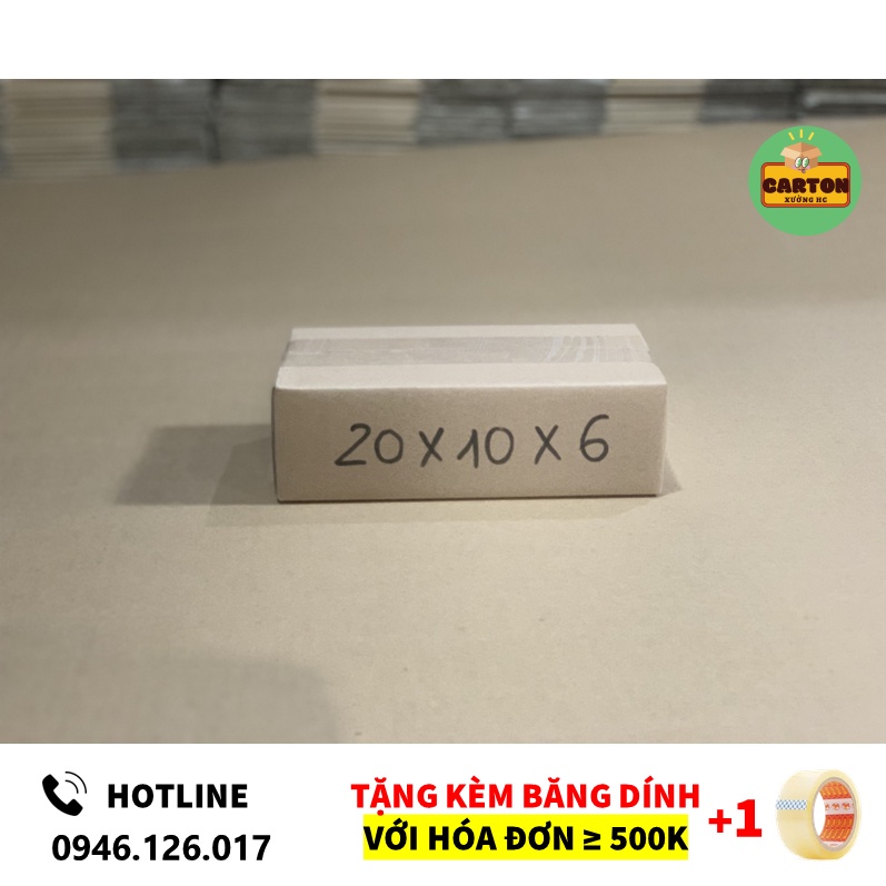 COMBO 20 Hộp Carton Giá Rẻ, Thùng Carton Đóng Hàng chỉ từ 599đ/h