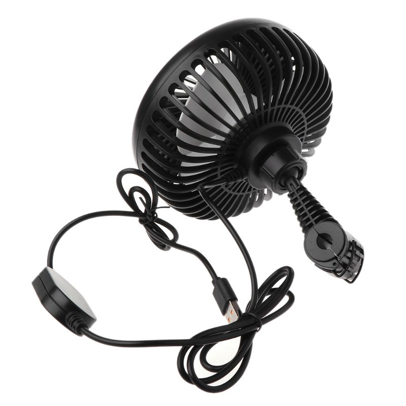 Quạt Làm Mát Gắn Ghế Sau Xe Hơi 5 Inch 5v Tiện Dụng