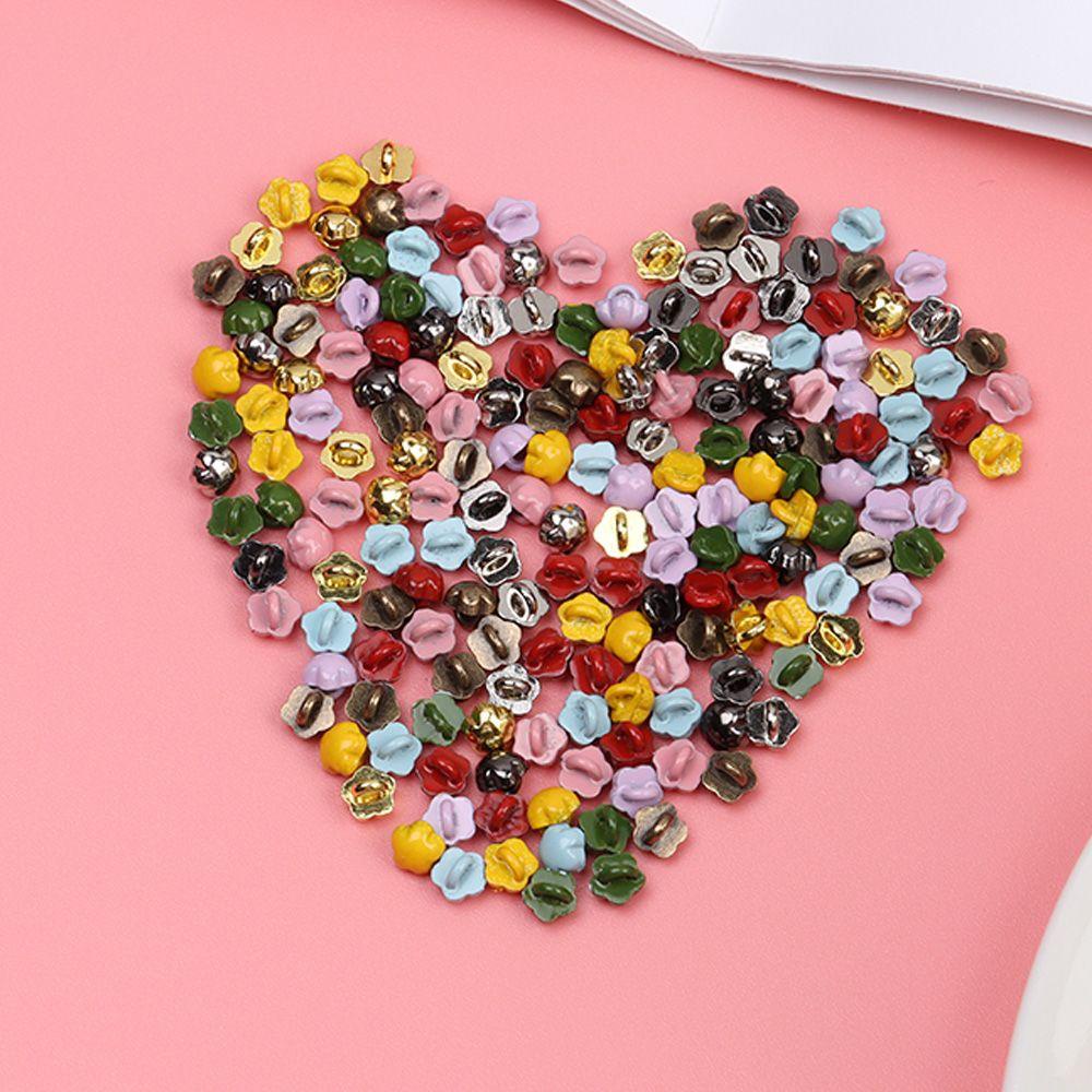 Set 20 Cúc Áo 4mm Nhiều Màu Sắc Cho Búp Bê