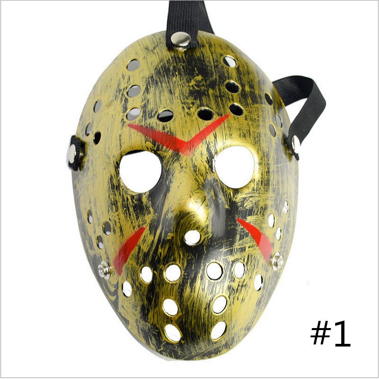 Friday The 13th Halloween Myers Jason VS. Freddy Costume Prop Horror Hockey Mask