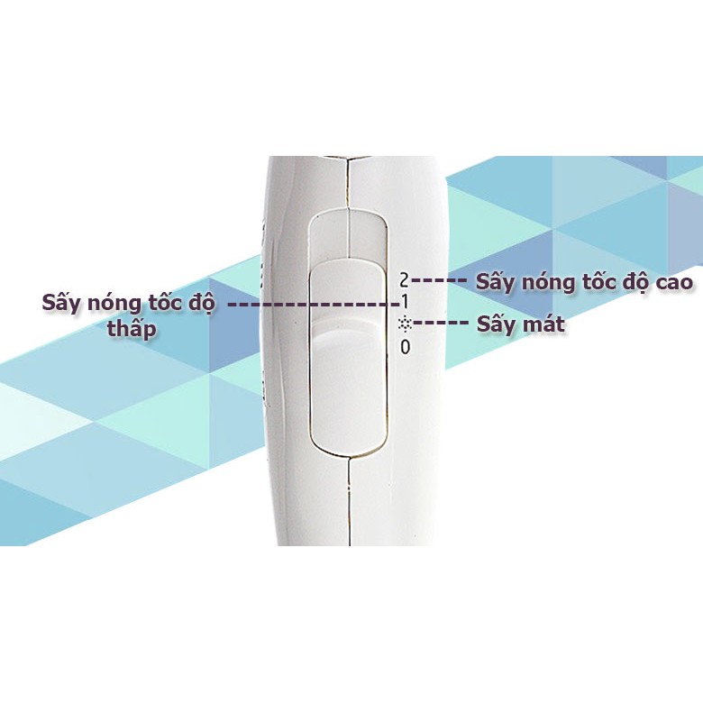 Máy sấy tóc Delites  MST02 1200W có sấy mát