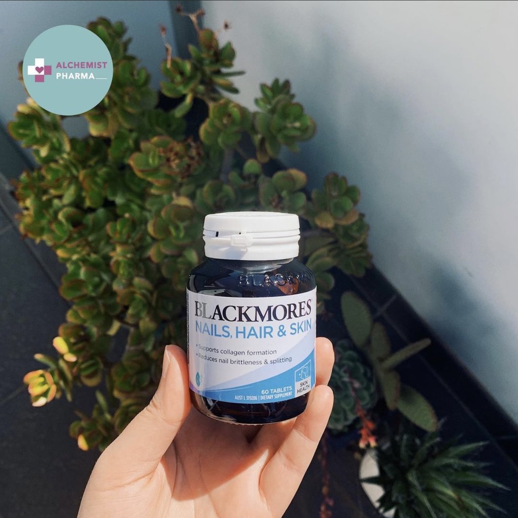 VIÊN UỐNG BLACKMORES NAILS, HAIR, SKIN ÚC 60 VIÊN | Thế Giới Skin Care