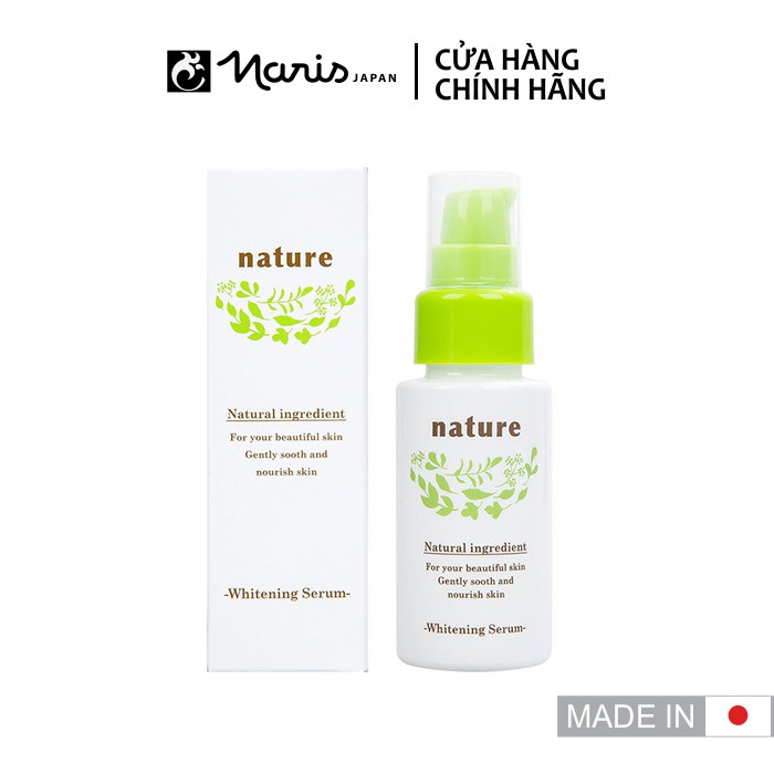 [Chính hãng] Serum dưỡng trắng da Naris Nature Whitening Serum (30ml)