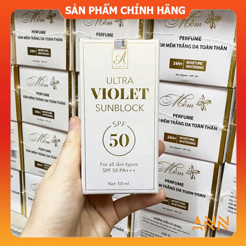 [Chính hãng] Combo Serum huyết thanh Spot Esence A Cosmetics + Kem chống nắng Ultra Violet Mỹ phẩm Phương Anh