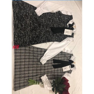 [FREESHIP_ĐƠN_99K] (HS) VÁY DẠ PHỐI SƠ MI - StoreVav