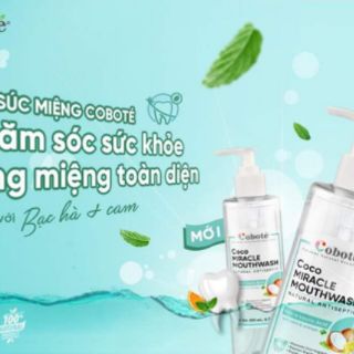 NƯỚC SÚC MIỆNG DIỆT VI KHUẨN