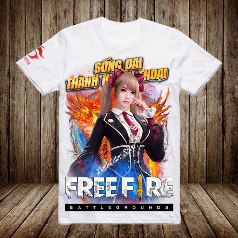 🔥SALE 70%🔥 Áo Free Fire Caroline